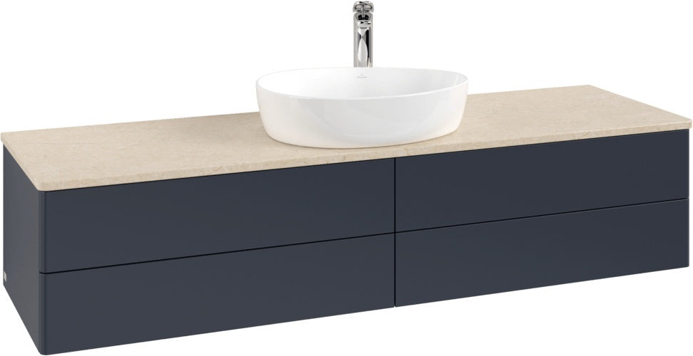 Villeroy & Boch Antao Waschtischunterschrank 1600 mm Anthracite Matt Lacquer mit 4 Auszügen