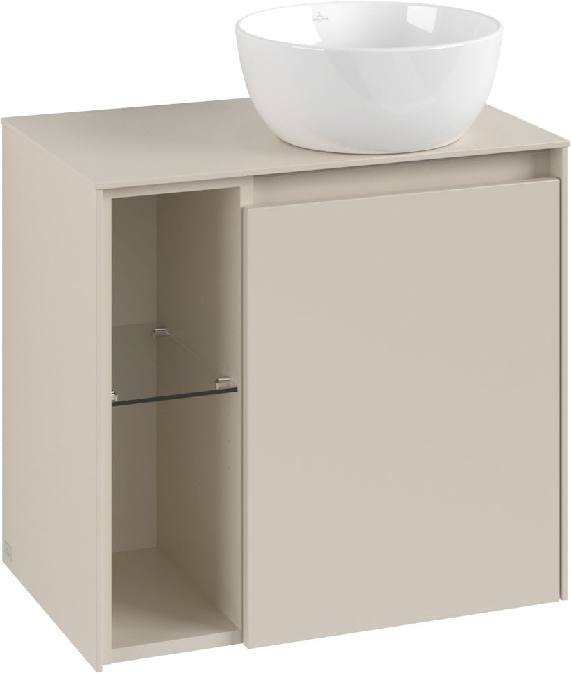 Villeroy & Boch Waschbeckenunterschrank Collaro C151 B0 600x548x380mm White Oak mit Beleuchtung