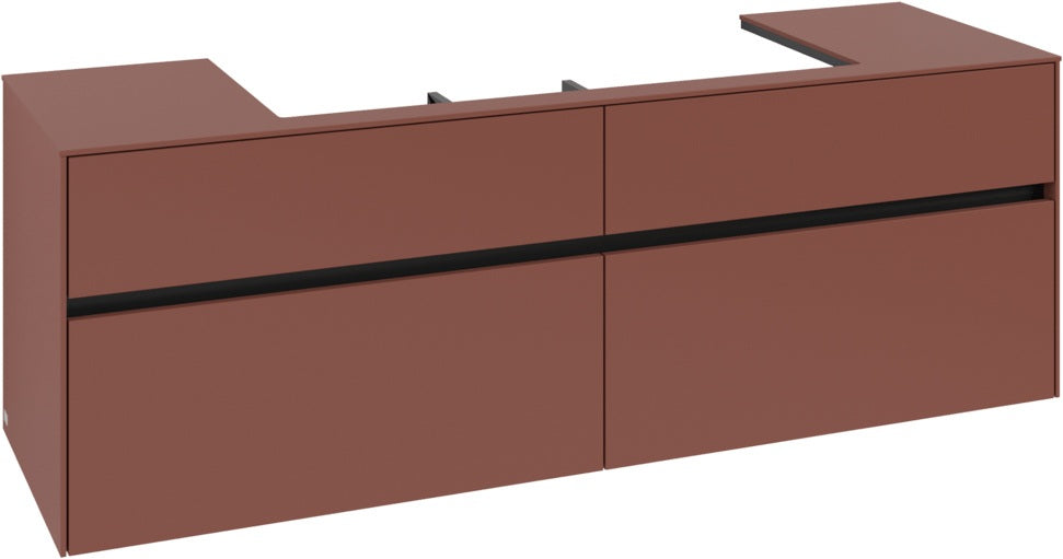 Villeroy & Boch Waschtischunterschrank Collaro C031 1600 mm White Oak mit SoftClosing