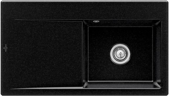 Villeroy & Boch Einbauspüle Subway Style 50 Weiß Alpin CeramicPlus 900 mm