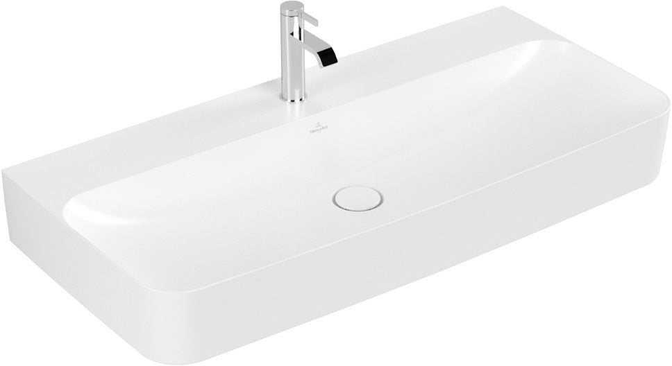Villeroy & Boch Wandwaschbecken Finion 41681H 1000 mm Weiß Alpin CeramicPlus