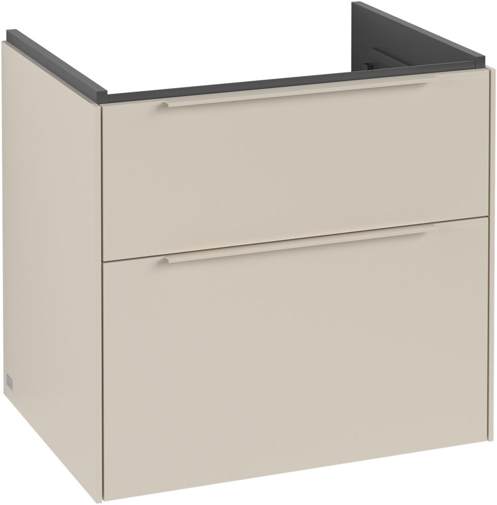 Villeroy & Boch Waschtischunterschrank Subway 3.0 C 576L0 Brilliant White mit LED-Beleuchtung
