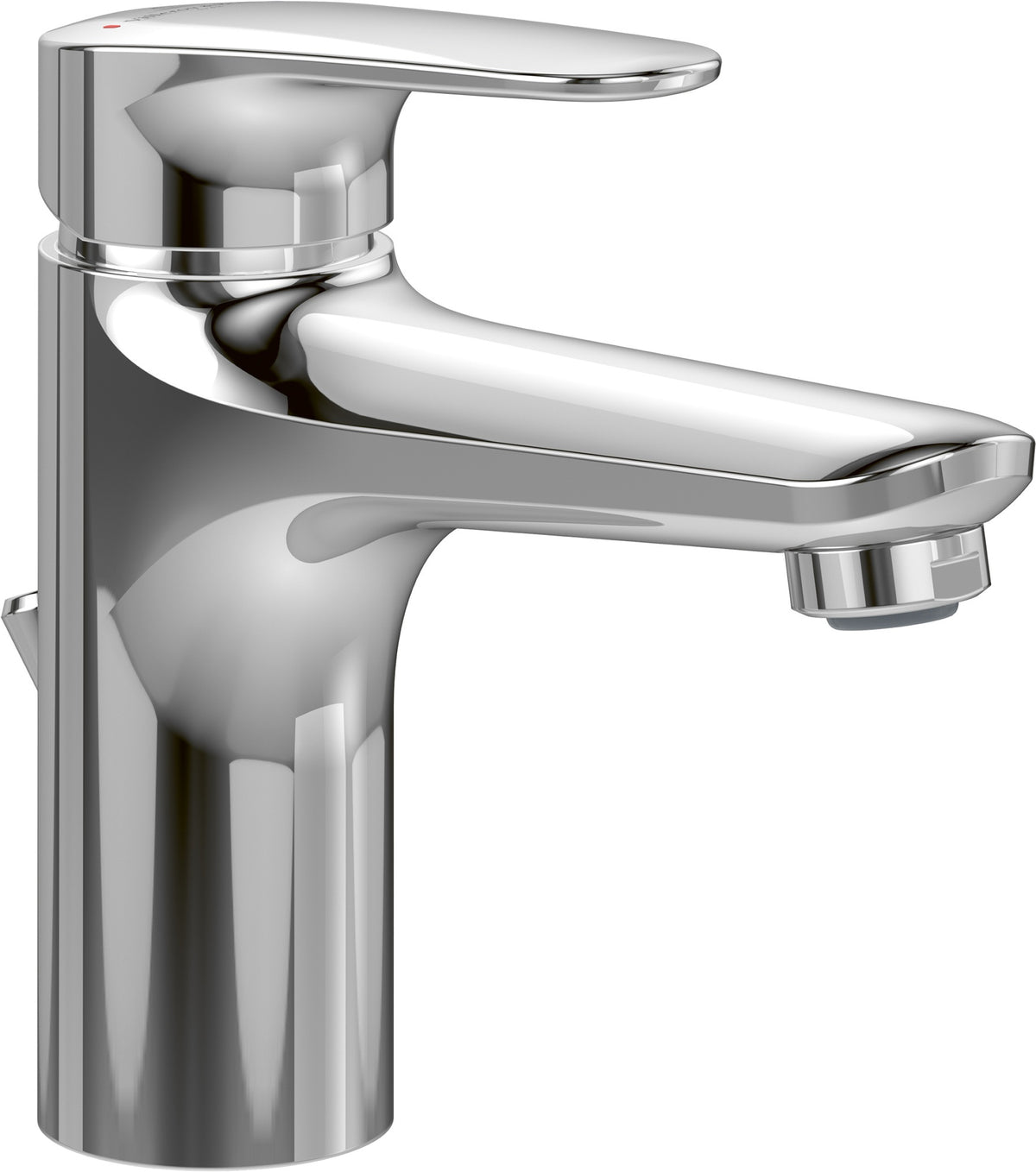 Villeroy & Boch Einhebel-Waschtischarmatur Newo 45x155x144 mm Chrom – mit AirPlus & AquaSmart