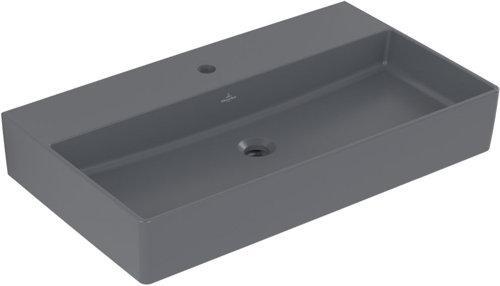 Villeroy & Boch Wandwaschbecken Memento 2.0 4A2281 800x470mm Graphite CeramicPlus