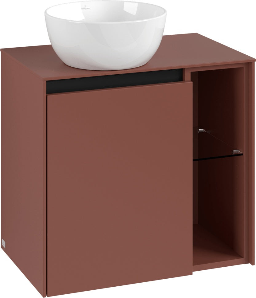 Villeroy & Boch Waschbeckenunterschrank Collaro C151 B0 600x548x380mm White Oak mit Beleuchtung