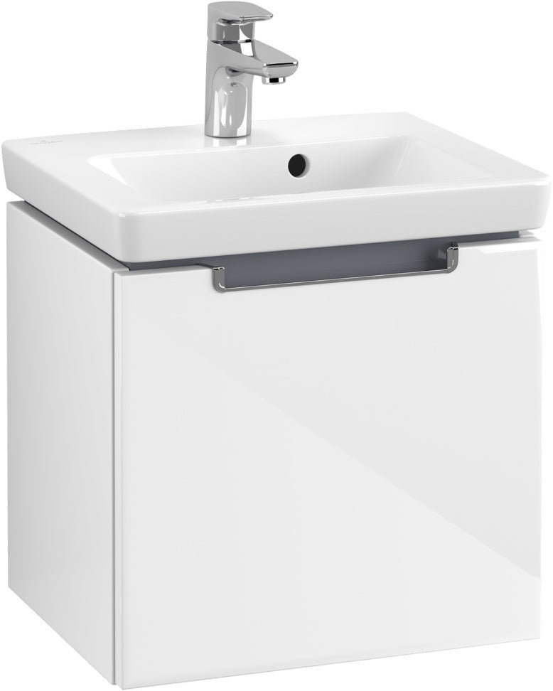Villeroy & Boch Subway 2.0 Waschbeckenunterschrank A68410 Glossy White 440 mm