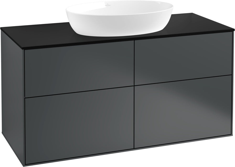 Villeroy & Boch Finion Waschbeckenunterschrank FA3200 1200 mm Glossy White Lacquer