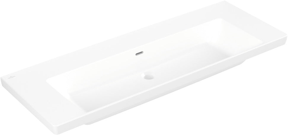 Villeroy & Boch Schrankwaschtisch Subway 3.0 4A70D6 1300x475x170mm Rechteck Weiß Alpin