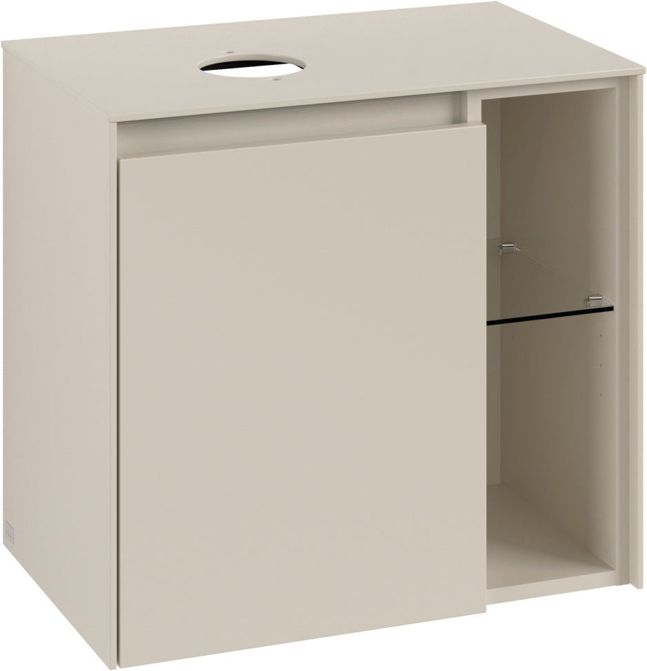 Villeroy & Boch Waschbeckenunterschrank Collaro C151 B0 600x548x380mm White Oak mit Beleuchtung