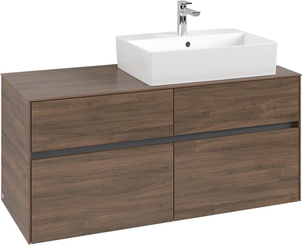 Villeroy & Boch Waschtischunterschrank Collaro C130 Arizona Oak 1200 mm mit 4 Auszügen