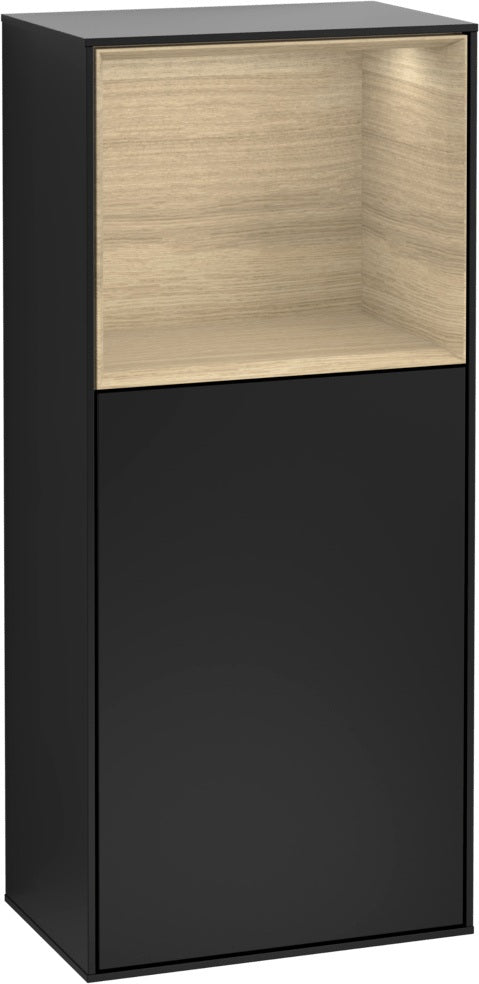 Villeroy & Boch Finion Seitenschrank G510GF, 418 mm, Glossy White Lacquer, mit Beleuchtung