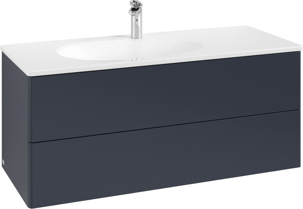 Villeroy & Boch Antao Waschtischunterschrank 1188 mm Glossy White Lacquer mit Beleuchtung
