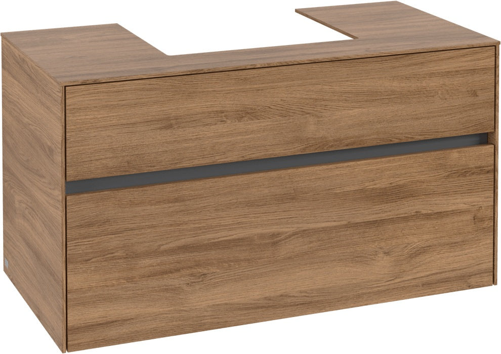 Villeroy & Boch Waschbeckenunterschrank Collaro C016 Kansas Oak 1000 mm mit SoftClosing