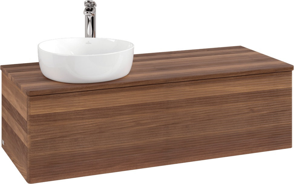 Villeroy & Boch Waschtischunterschrank Antao K33151 1200 mm Warm Walnut mit Auszug