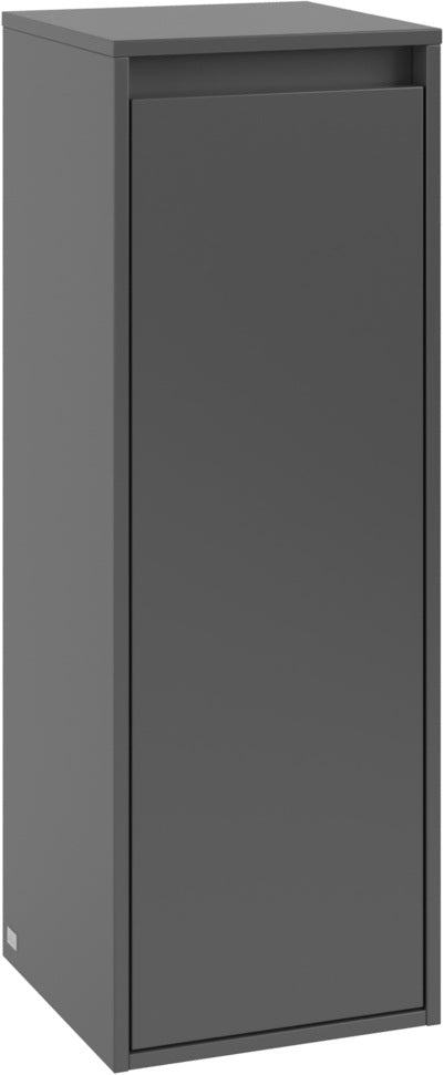 Villeroy & Boch Seitenschrank Skyla C80200 – 350 mm, Soft Green, SoftClosing, Glasböden