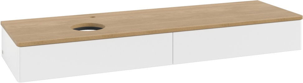 Villeroy & Boch Antao Waschtischunterschrank K15051 1600 mm White Matt Lacquer mit Hahnlochbohrung