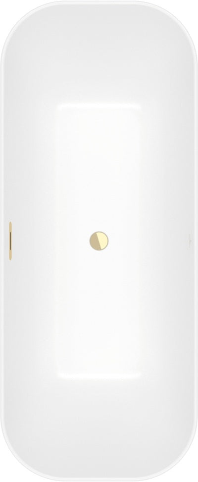 Villeroy & Boch Finion Freistehende Badewanne 1700x700mm Stone White – Quaryl, 2 Personen