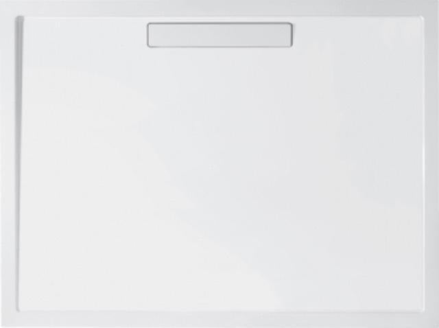 Villeroy & Boch Duschwanne SQUARO SUPER FLAT Rechteck 1200x900mm Quaryl stone white