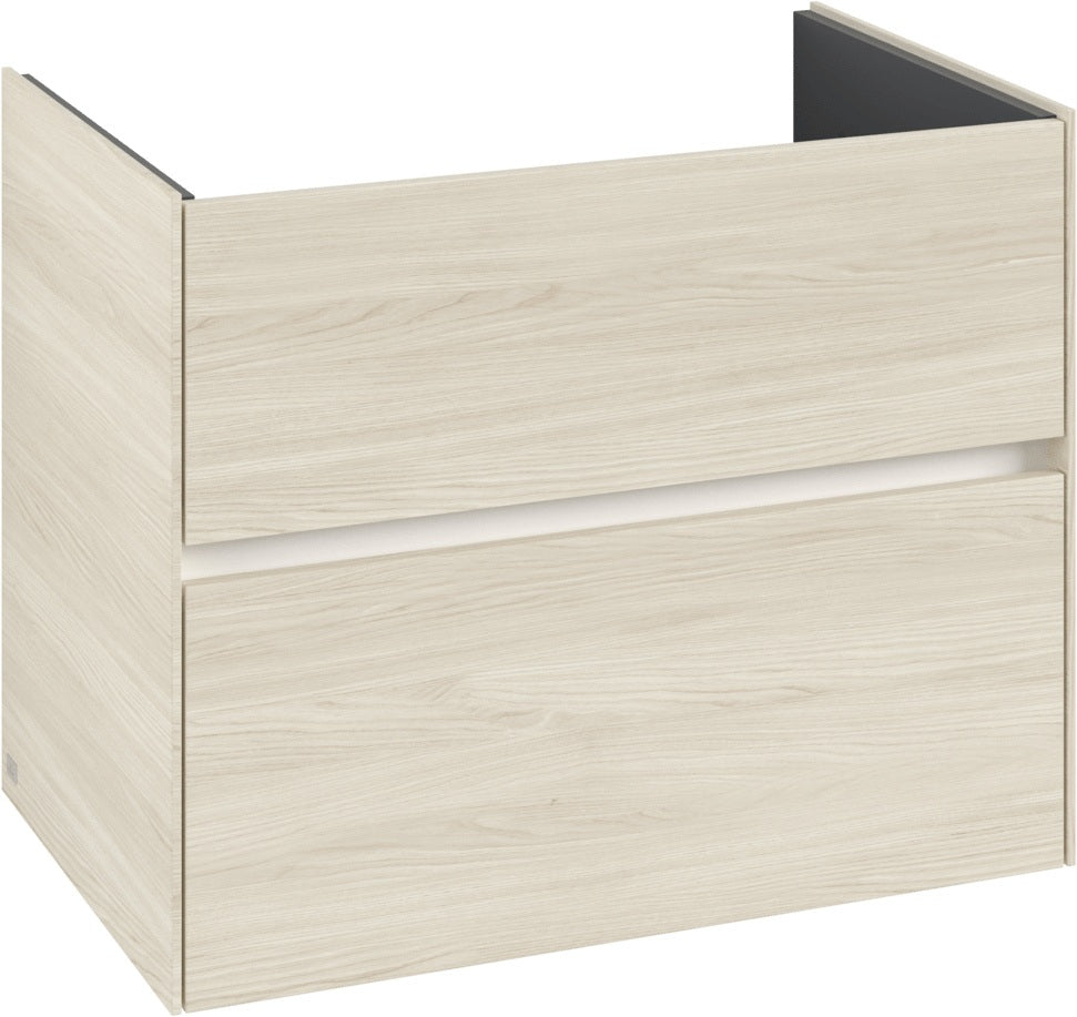 Villeroy & Boch Waschbeckenunterschrank Collaro C144 White Oak 761 mm mit SoftClosing