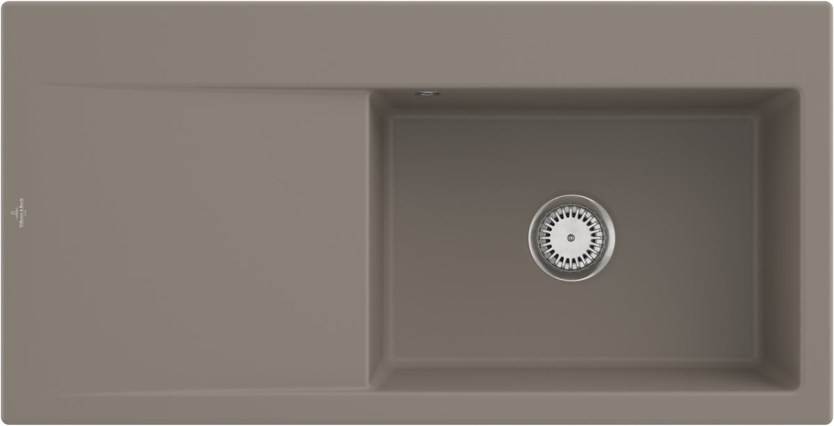 Villeroy & Boch Einbauspüle Subway Style 60 Weiß Alpin CeramicPlus 1000 mm