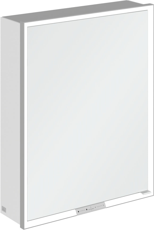 Villeroy & Boch My View+ Spiegelschrank A4816L 600 mm Arizona Oak mit LED-Beleuchtung und SoftClosing