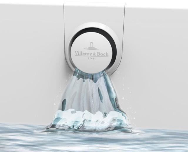 Villeroy & Boch Vorwand-Badewanne Oberon 2.0 1800x800mm Weiß Alpin aus Quaryl