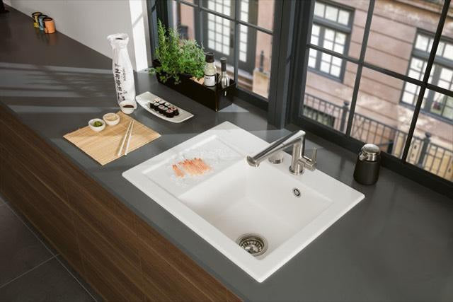 Villeroy & Boch Einbauspüle Subway 45 Compact 331301 Weiß Alpin CeramicPlus 650x510mm