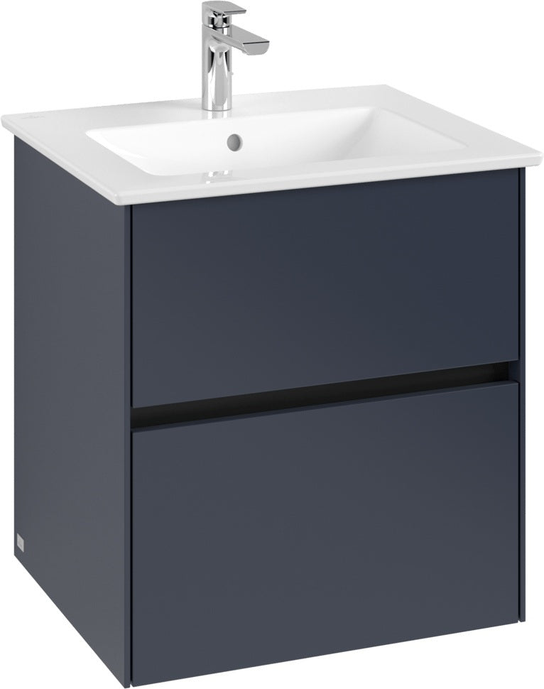 Villeroy & Boch Waschbeckenunterschrank Collaro C142 White Oak 561 mm mit SoftClosing