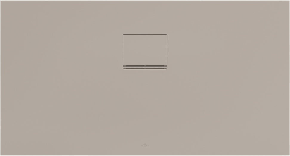 Villeroy & Boch Squaro Infinity Duschwanne 1300x700mm Morning Green – Rechteck, Rutschhemmung C, Quaryl