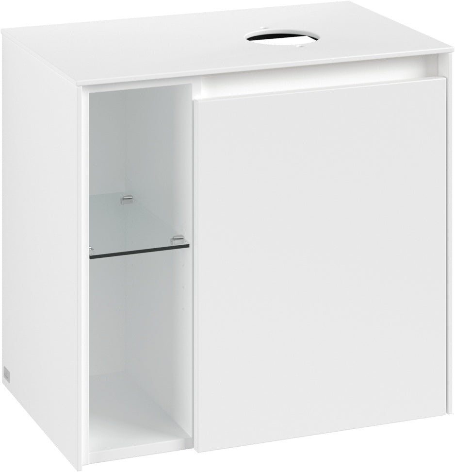 Villeroy & Boch Waschbeckenunterschrank Collaro C151 B0 600x548x380mm White Oak mit Beleuchtung