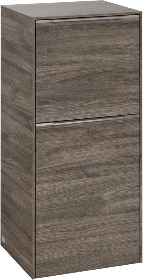 Villeroy & Boch Subway 3.0 Seitenschrank Kansas Oak 400 mm – Halbhochschrank mit SoftClose
