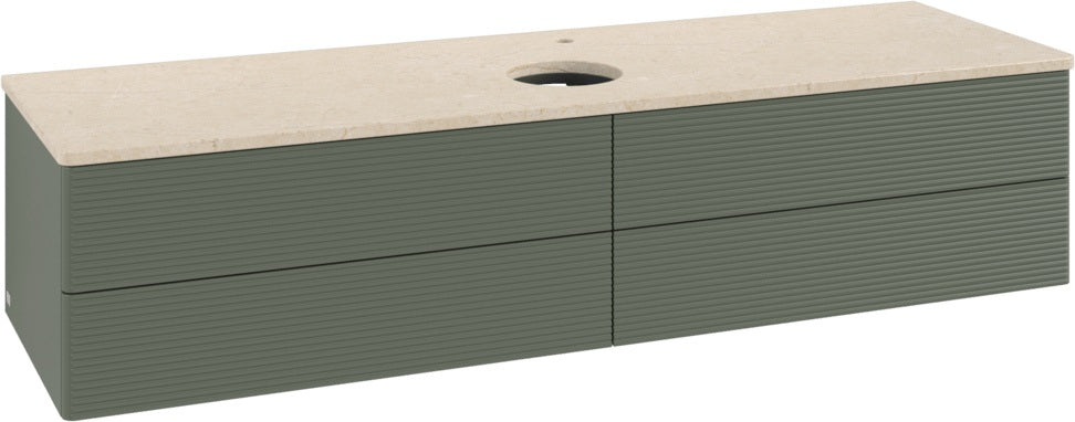 Villeroy & Boch Waschtischunterschrank Antao L25153 1600 mm Anthracite Matt Lacquer