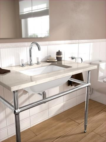 Villeroy & Boch Loop & Friends Unterbauwaschtisch 540x340 mm Rechteckig Weiß Alpin