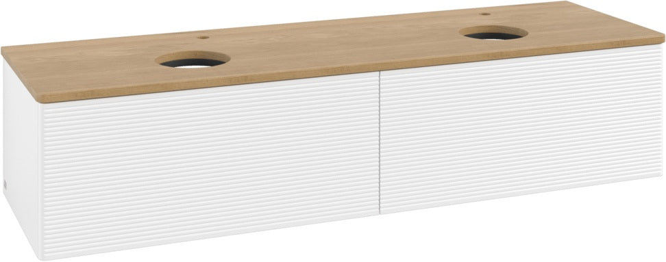 Villeroy & Boch Antao Waschtischunterschrank 1600 mm White Matt Lacquer mit LED-Beleuchtung