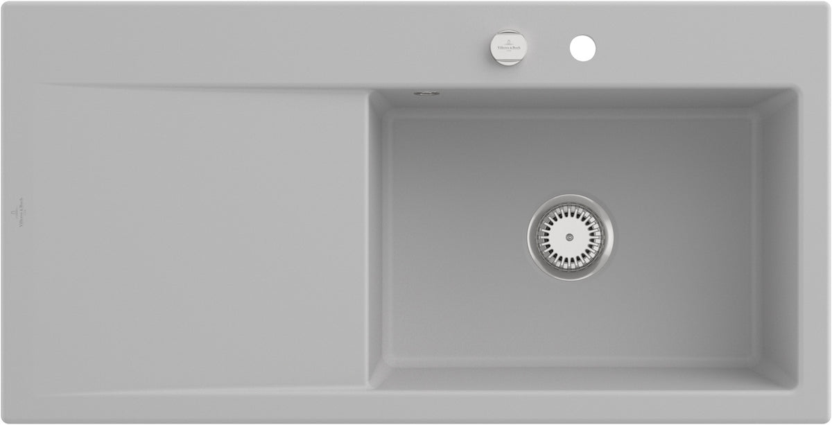 Villeroy & Boch Einbauspüle Subway Style 60 Weiß Alpin CeramicPlus 1000 mm
