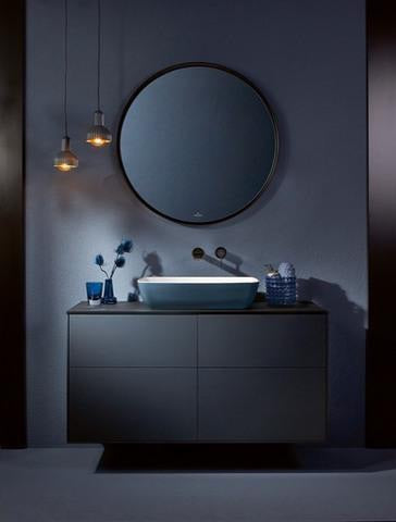 Villeroy & Boch Finion Waschbeckenunterschrank 1000 mm Glossy White Lacquer mit Beleuchtung