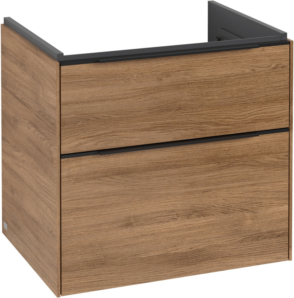 Villeroy & Boch Waschtischunterschrank Subway 3.0 C 576L0 Brilliant White mit LED-Beleuchtung