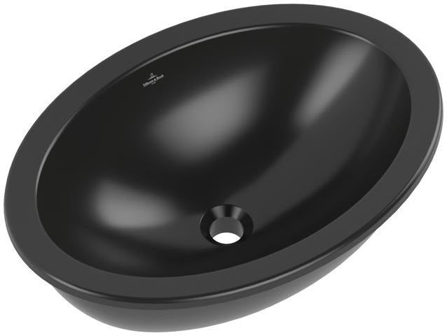 Villeroy & Boch Loop & Friends Unterbauwaschbecken 485x325mm TitanCeram Ebony CeramicPlus