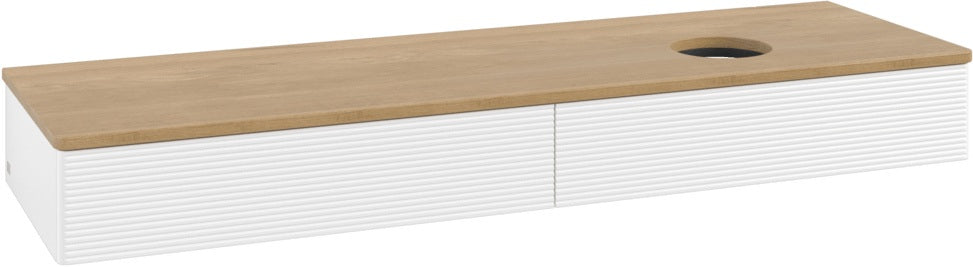 Villeroy & Boch Waschbeckenunterschrank Antao L16111 1600 mm White Matt Lacquer mit Beleuchtung