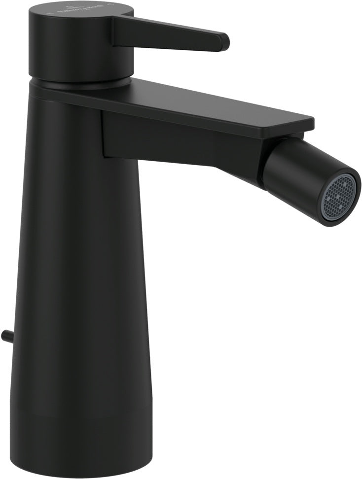 Villeroy & Boch Conum Einhebel-Bidetarmatur TVB127001000 – Chrom, Messing, mit Ablaufgarnitur
