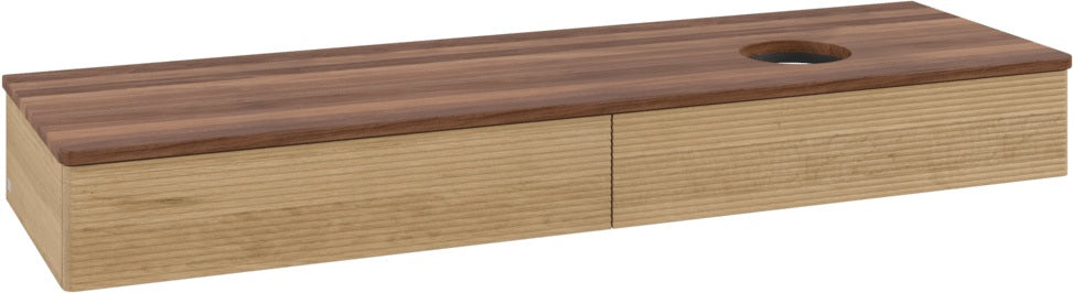 Villeroy & Boch Waschtischunterschrank Antao K16111 1600 mm Warm Walnut mit SoftClosing