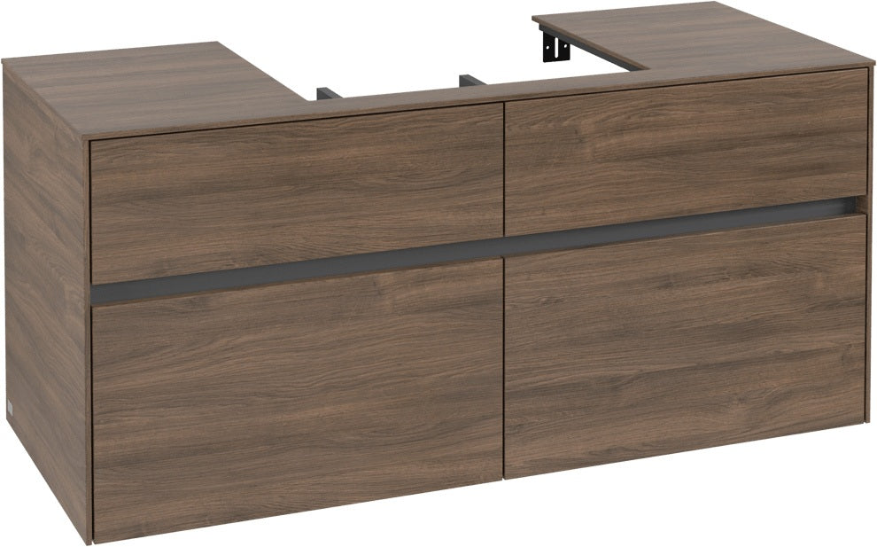Villeroy & Boch Waschtischunterschrank Collaro C081 1200 mm Arizona Oak mit SoftClosing