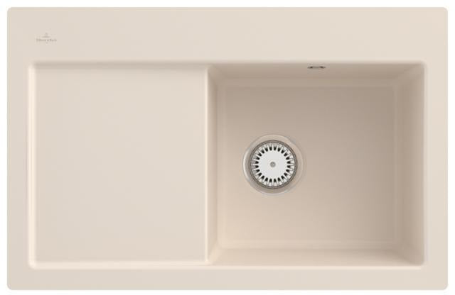 Villeroy & Boch Subway 45 Flat Einbauspüle Graphite CeramicPlus 745x475mm