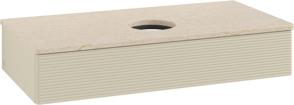 Villeroy & Boch Antao Waschbeckenunterschrank 1000 mm Anthracite Matt mit LED-Auszugsbeleuchtung