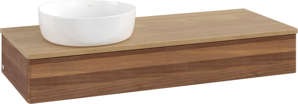 Villeroy & Boch Waschtischunterschrank Antao K11011 1200x190x500mm Warm Walnut