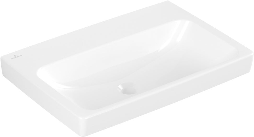 Villeroy & Boch Architectura Wandwaschbecken 650x445mm Weiß Alpin Rechteck