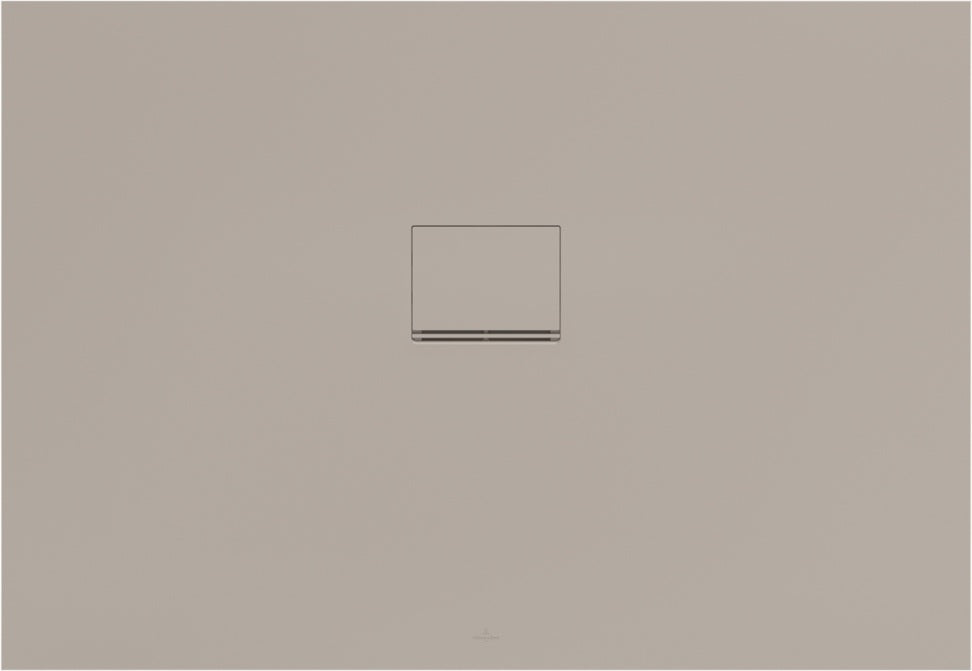 Villeroy & Boch Squaro Infinity Duschwanne 1300x700mm Morning Green – Rechteck, Rutschhemmung C, Quaryl