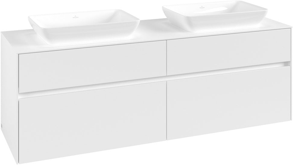 Villeroy & Boch Waschbeckenunterschrank Collaro C123 1600 mm White Matt mit SoftClosing