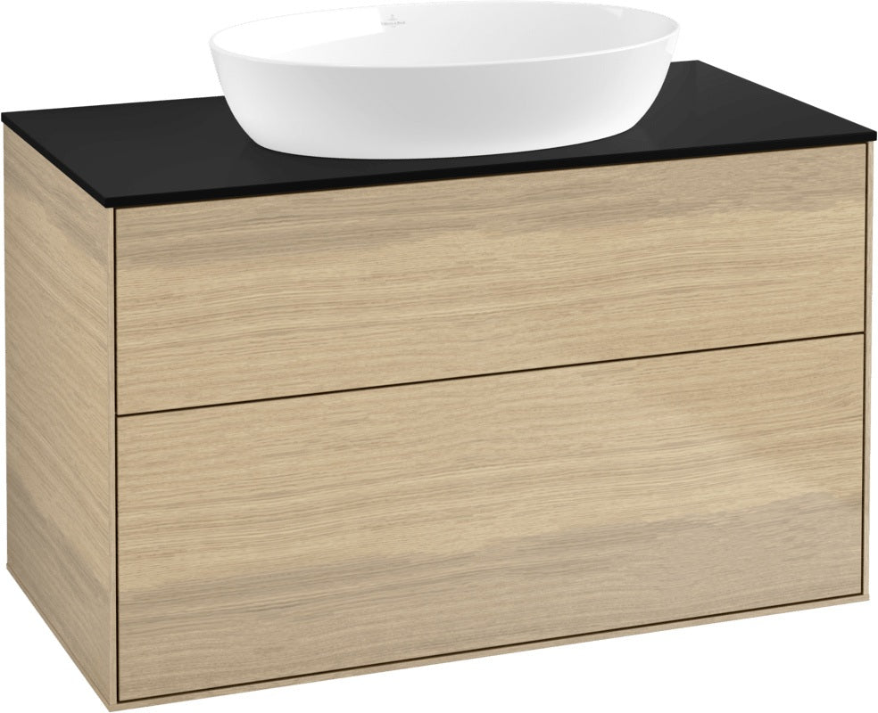Villeroy & Boch Finion Waschtischunterschrank FA0200 1000 mm Glossy White Lacquer