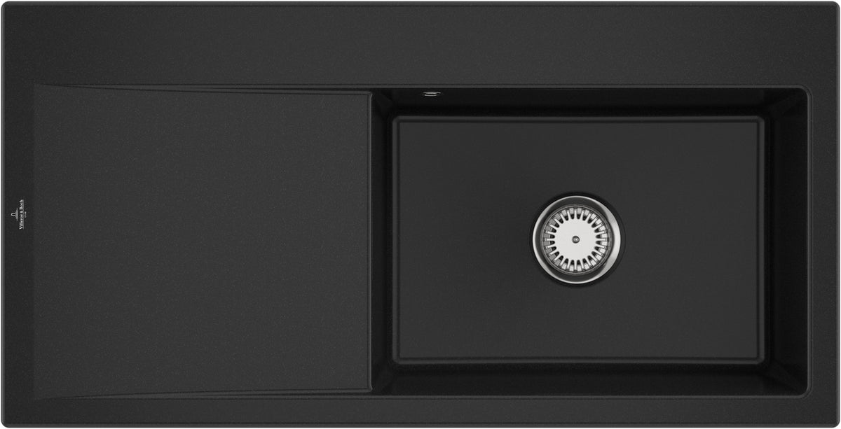 Villeroy & Boch Einbauspüle Subway Style 60 Weiß Alpin CeramicPlus 1000 mm